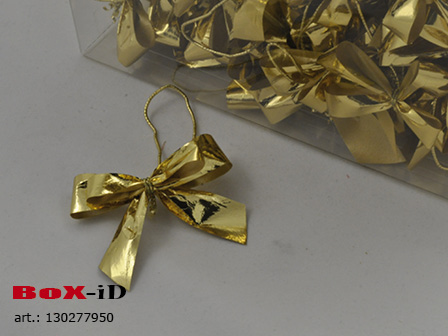 ornamental Bow Gold (box 100pcs)