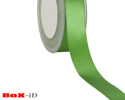 Double face satin 24 green 25mm x 25m