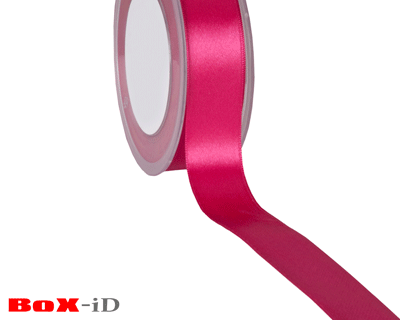 Double face satin 55 fuchsia 25mm x 25m