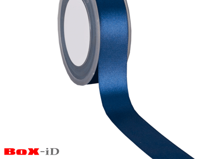 Double face satin 79 dark blue 25mm x 25m