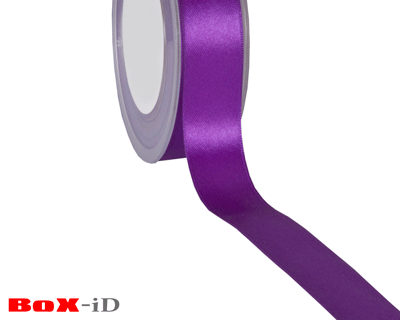 Double face satin 407/87 violet 25mm x 25m