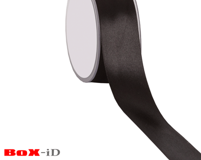 Double face satin 09 schwarz   38mm x 25m