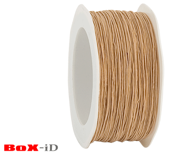 Fancy cording : ivoor          1 mm x 100 m