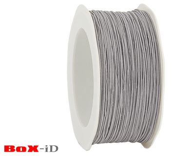 Fancy cording : grey  1 mm x 100 m