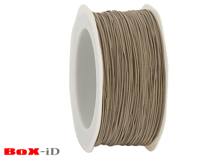 Fancy cording : taupe 1 mm x 100 m