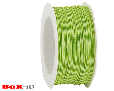 Fancy cording : groen            1 mm x 100 m