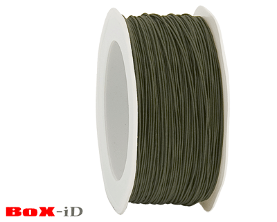 Fancy cording : dark green           1 mm x 100 m