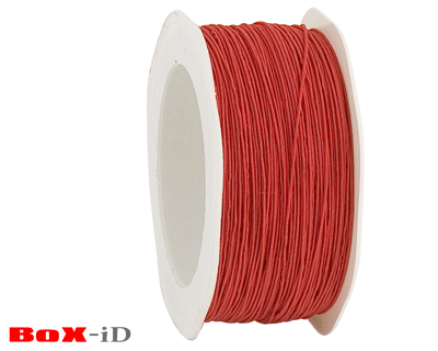 Fancy cording : red          1 mm x 100 m