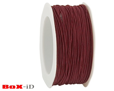 Fancy cording : bordeaux         1 mm x 100 m