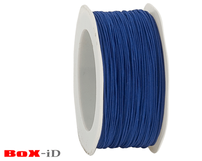 Fancy cording : donker blauw 1 mm x 100 m