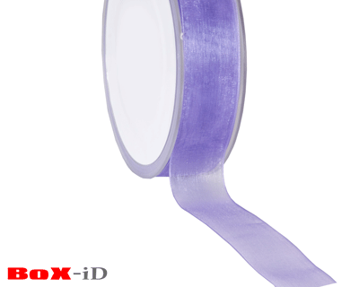 Organza woven edge    82 lila      25mm x 50m