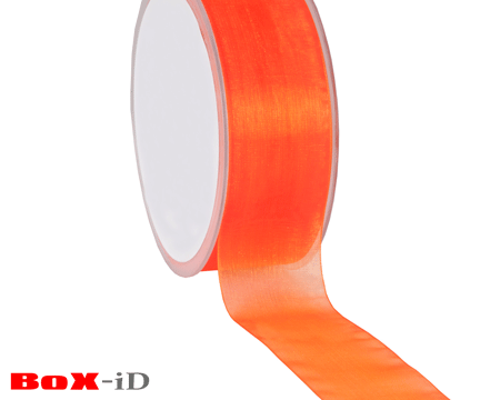 Organza woven edge 34 orange 38mm x 50m