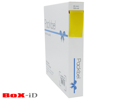 Packbel satin 14 jaune   25mm x 100m