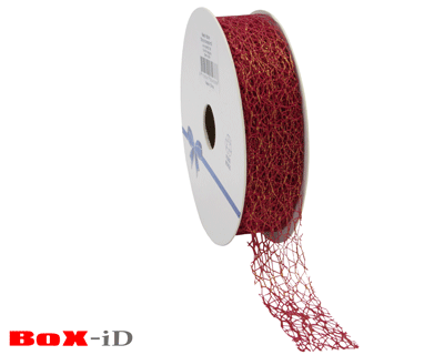Shiny Honeycomb2  rouge 25mm x 10m