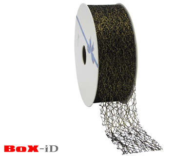 Shiny Honeycomb2  black 38mm x 10m