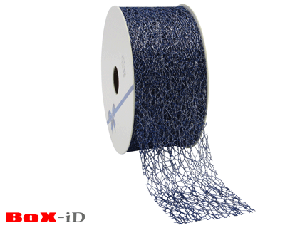 Shiny Honeycomb2  blue 50mm x 10m