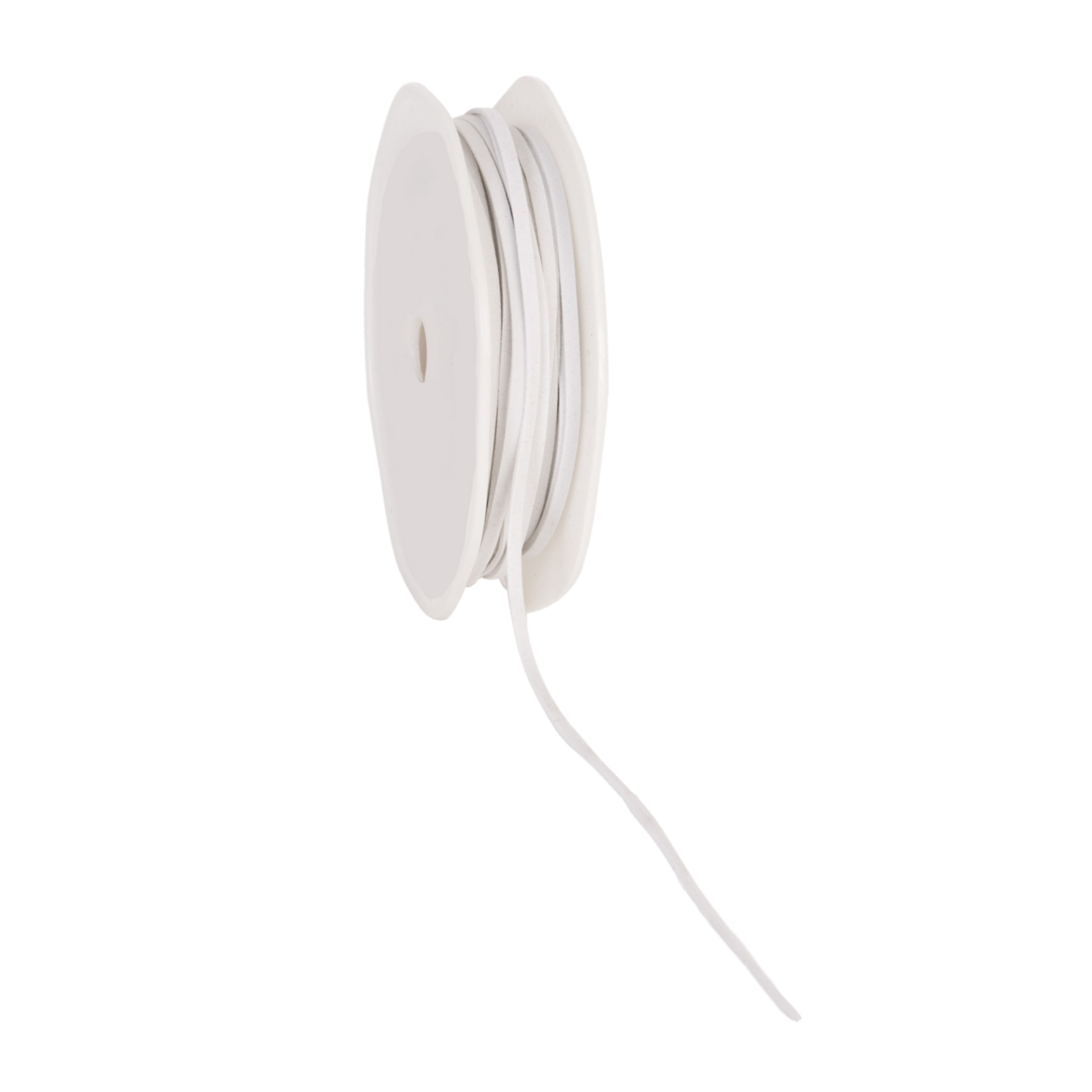 Suede Cord  : blanc 801/01  3mm x 25m