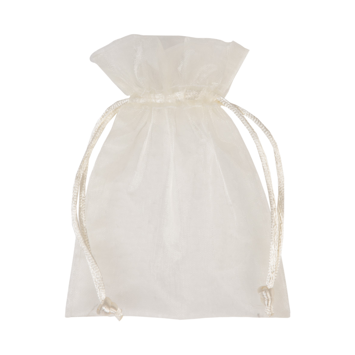 Voile flatbag 12x9cm champagne