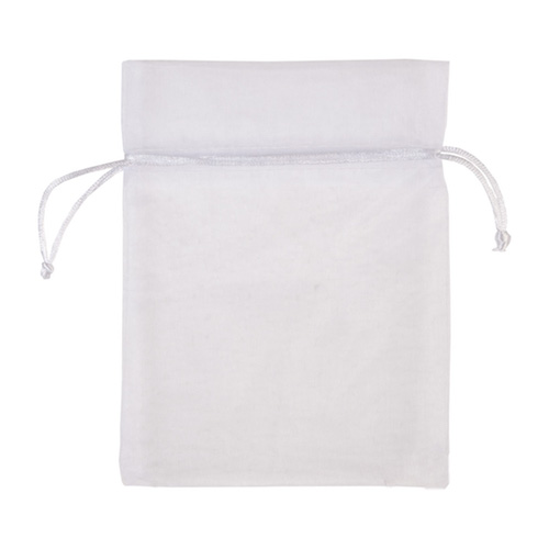 Voile flatbag 17x12cm  weiss