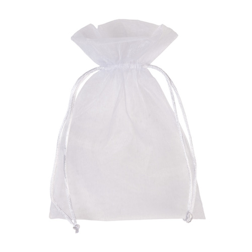 Voile flatbag 17x12cm   white