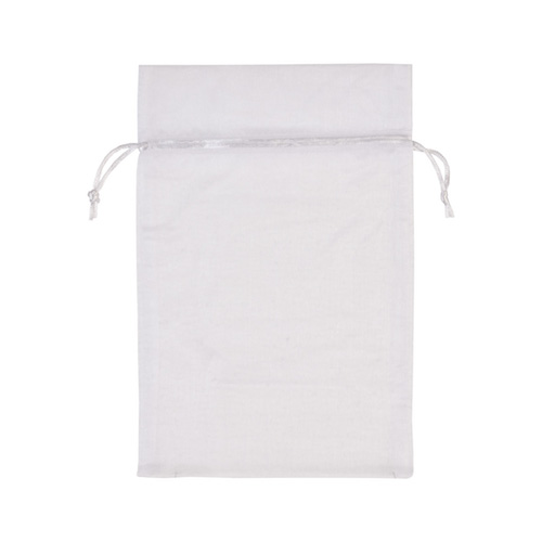 Voile flatbag 24x15cm   blanc