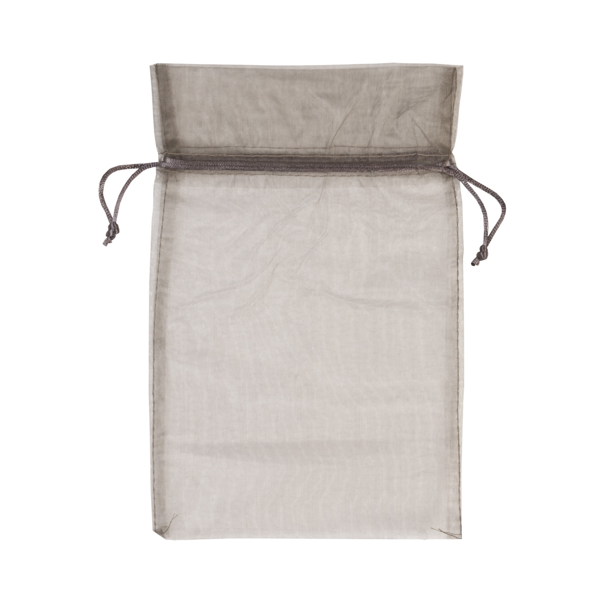 Voile flatbag 24x15cm  gris