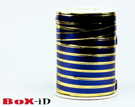 Print metal : blue/gold  10mm x 250m