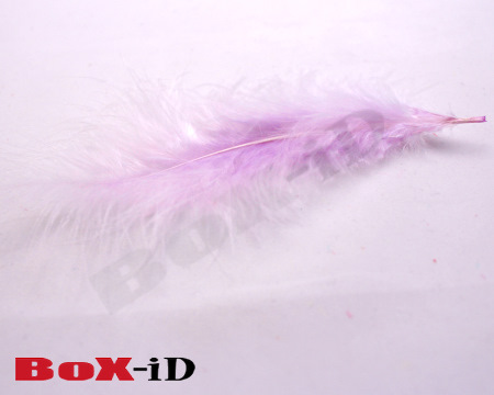 Pluimen Marabou +/- 14 cm kleur 26 lila