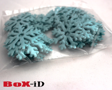 Schneeflöckchen blauw 52 mm (20pcs)