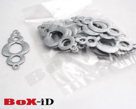 Baumschmuck silver 70mm (20pcs)