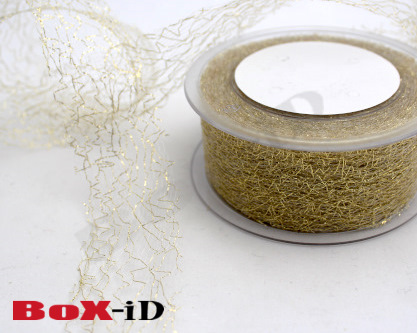 Shiny Web   Gold    38mm x 25m