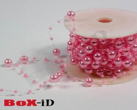 Round beads old rose  8mm X 10m