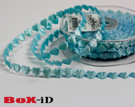 Chained hearts    501 blue   10 mm x 15 m