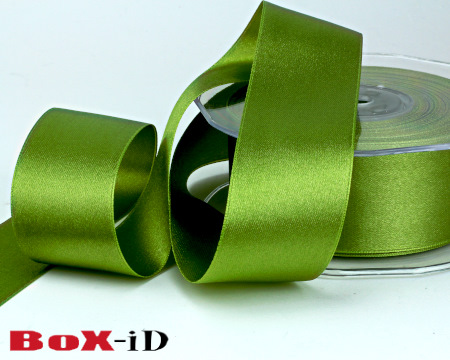 Double face satin 606 green moss   38mm x 25m