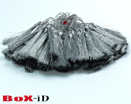 Glam Tassel  : silver  (100pcs)