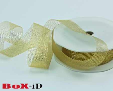 Luxury Cut edge  Gold    25mm x 25m