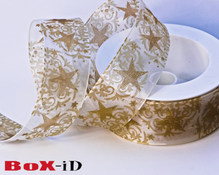 Sky Cinema creme/gold  40mm x 18m