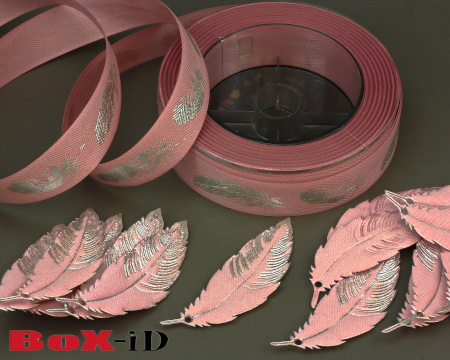 Edelfeder  rose 90mm (18pcs)