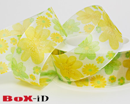 Blumenreich : gelb      40mm x 15m