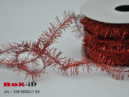 Fluffy X-Mass rood 14mm x 50m